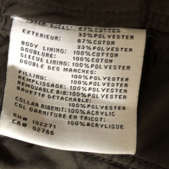 Columbia Men's Bomber Faux Leather Lined Jacket / Coat Size Medium Brown - Picture 11 of 16